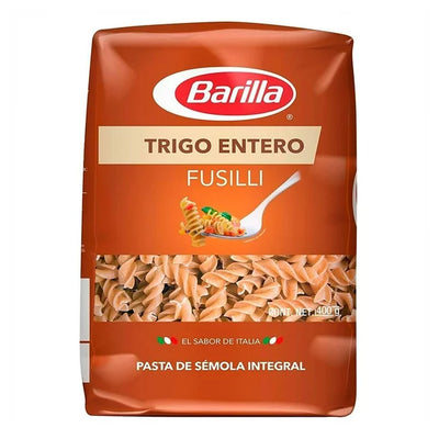 Pasta Integral Fusilli Barilla 400 gr