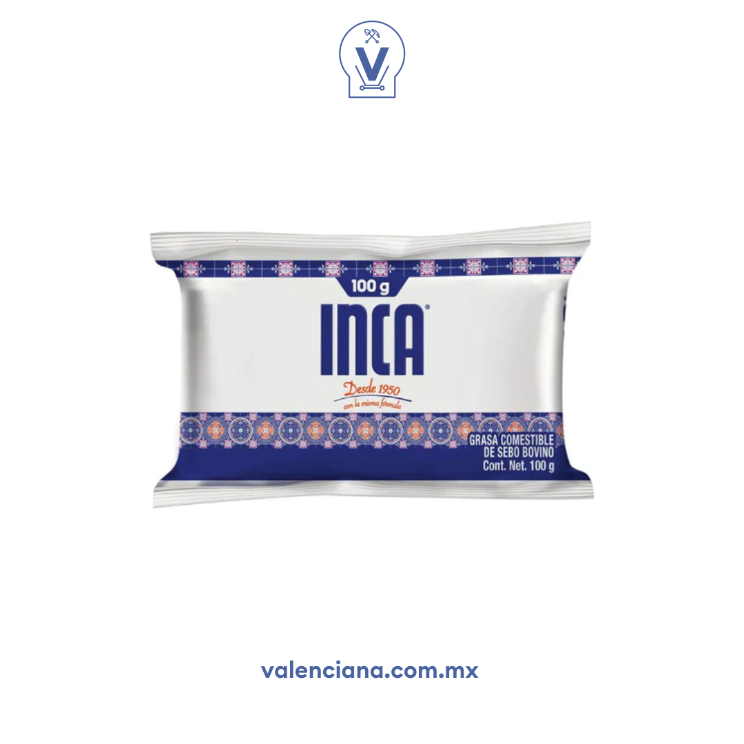 Manteca Vegetal Inca 100 gr