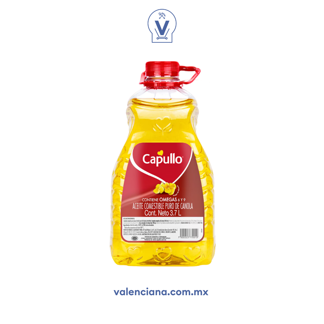 Aceite de Canola Capullo 3.7 lt