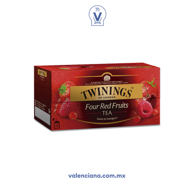 Té Negro y Frutos Rojos Twinings 25 Sobres de 2 gr