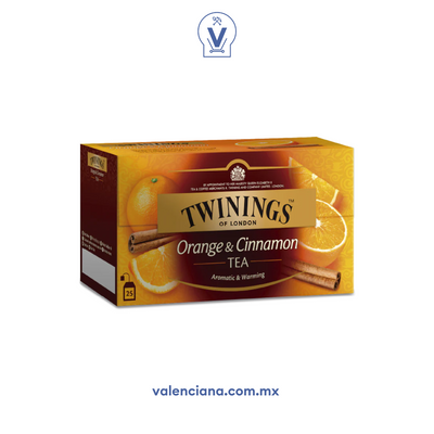 Té de Naranja y Canela Twinings 25 Sobres de 2 gr
