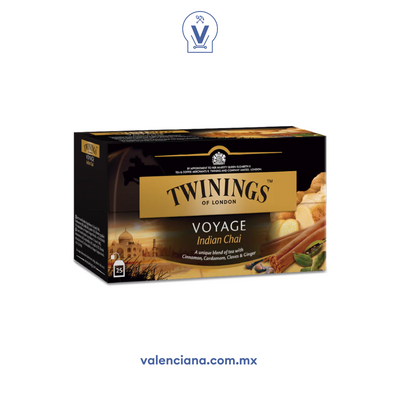 Té Estilo India Chai Twinings 25 Sobres de 2 gr