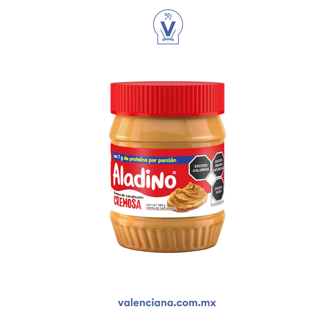 Crema de Cacahuate Aladino 340 gr