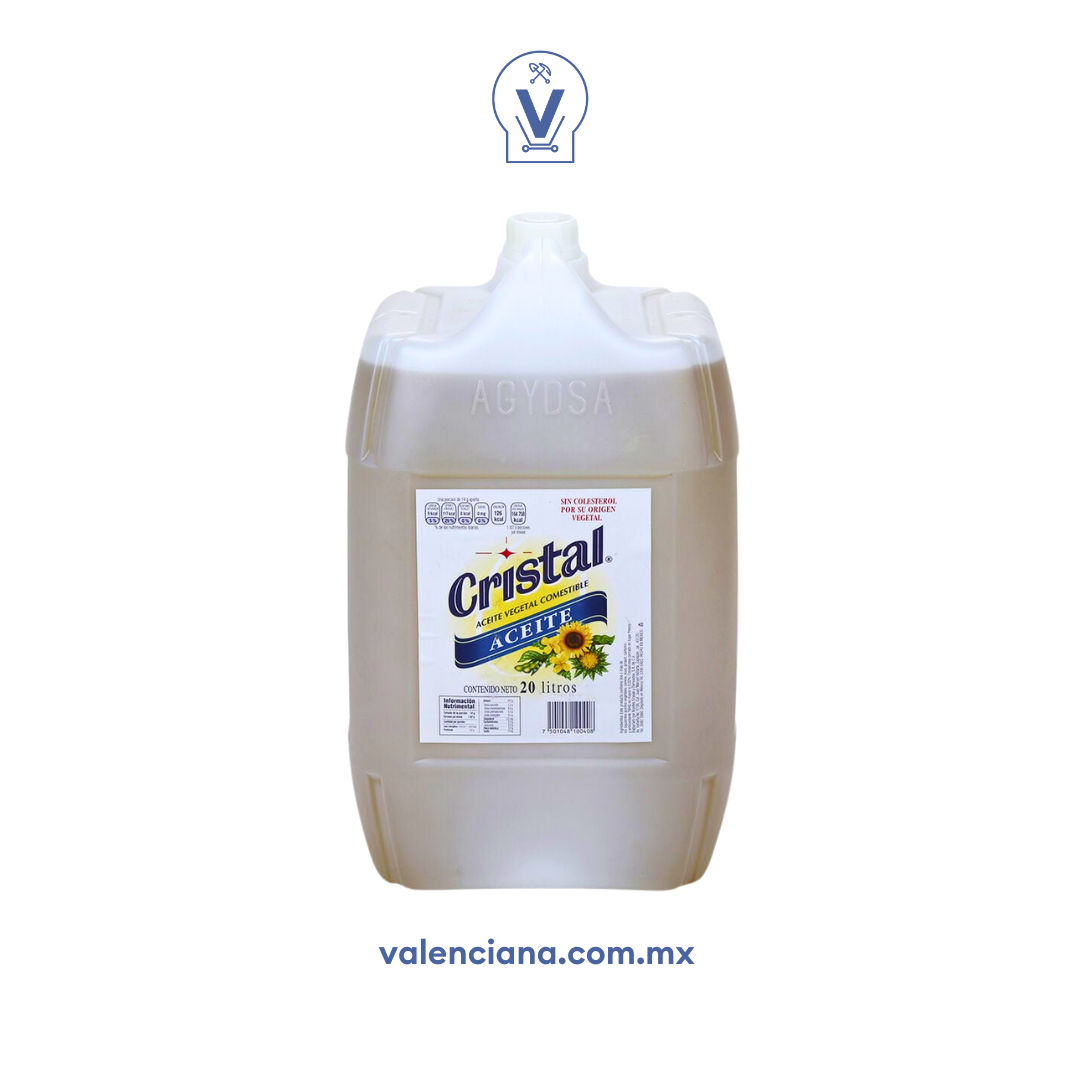 Aceite Vegetal Cristal 20 lt