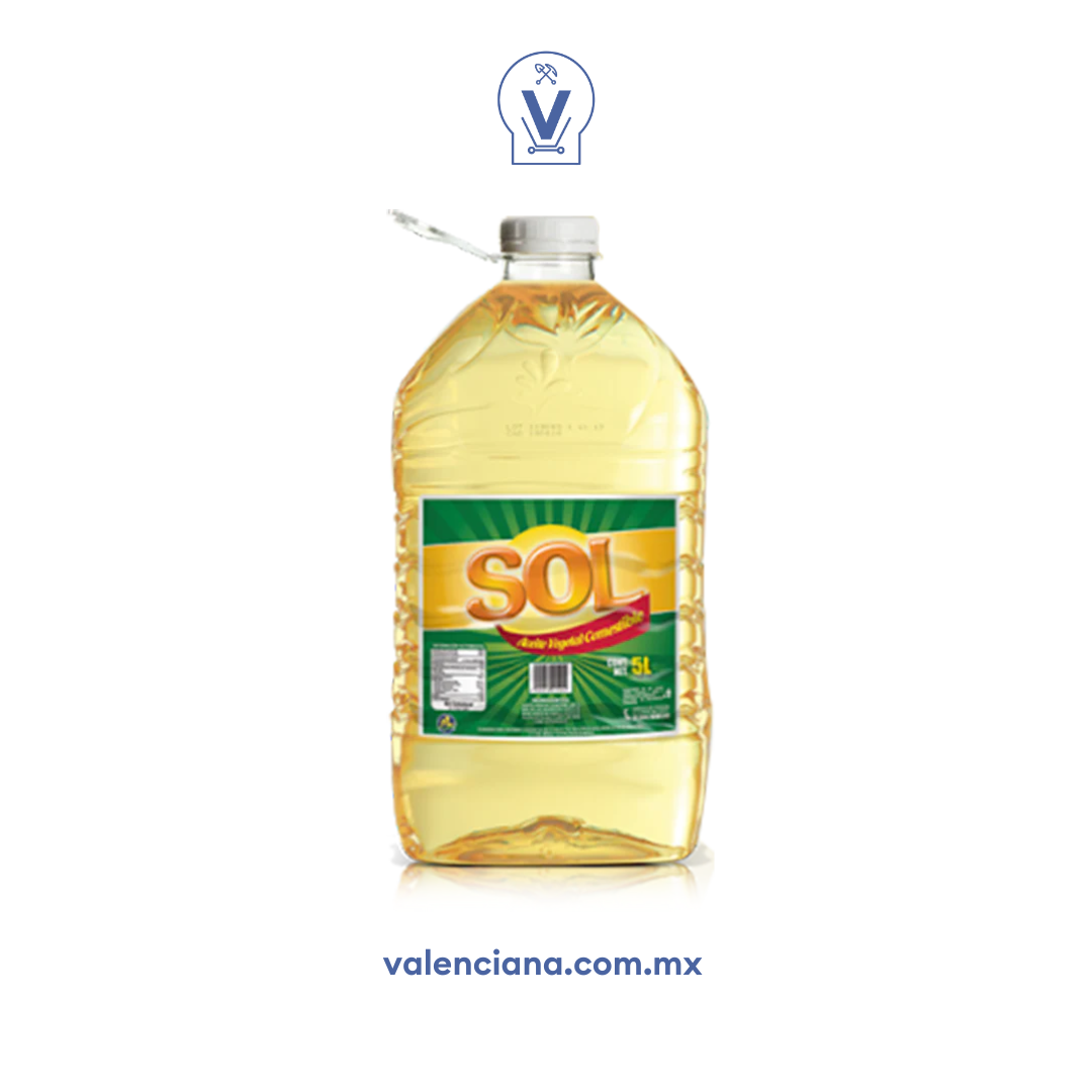 Aceite Vegetal Sol 5 lt