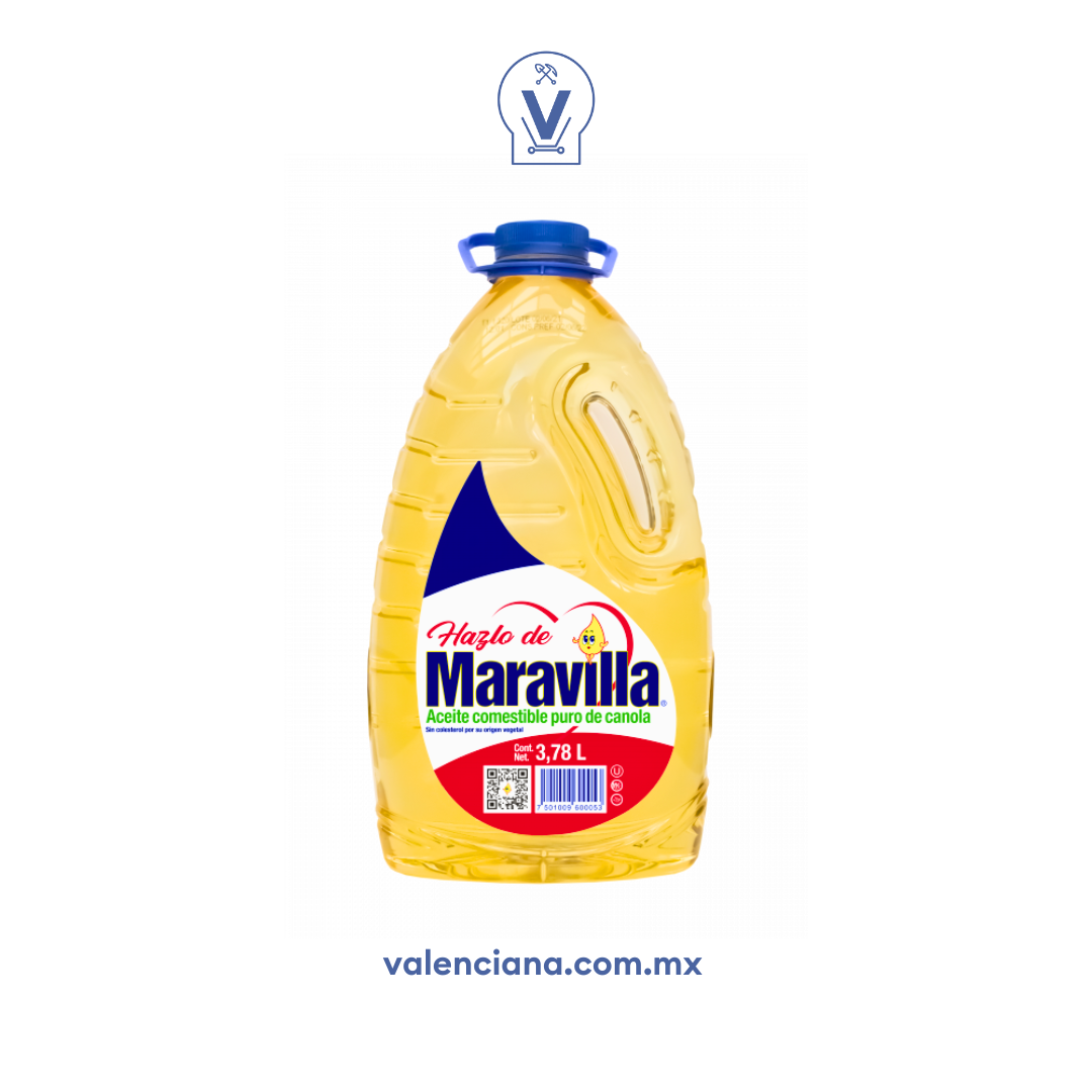 Aceite de Canola Maravilla 3.7 lt