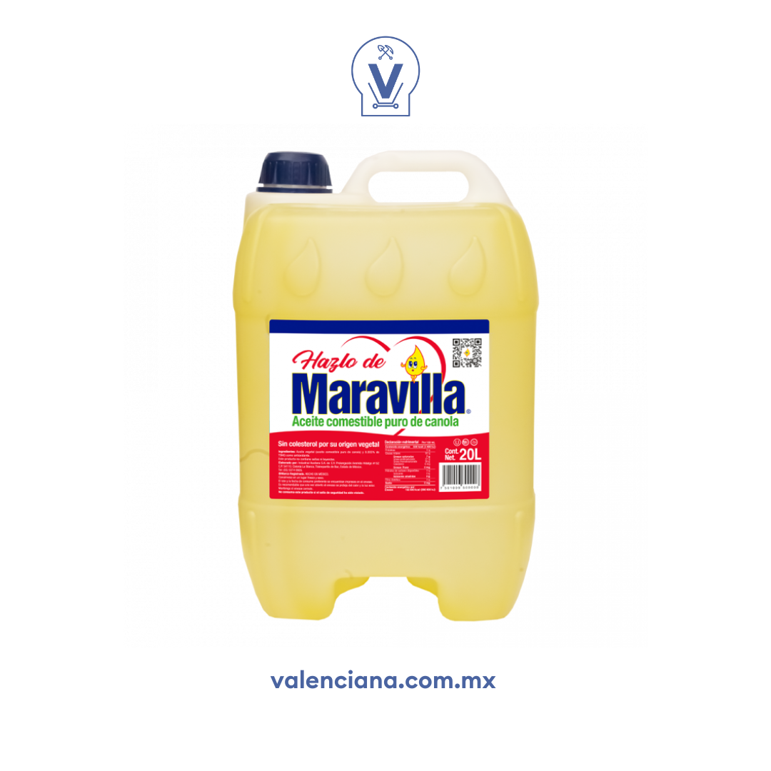 Aceite de Canola Maravilla 20 lt
