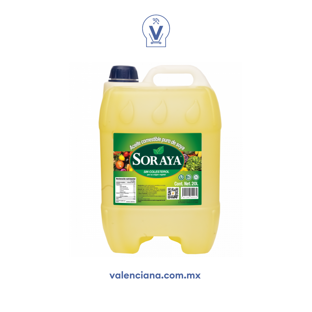 Aceite Vegetal Soraya 20 lt