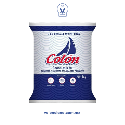 Manteca Vegetal Colón 1 kg