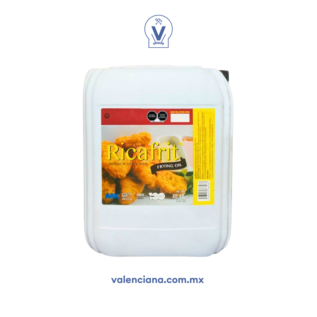 Aceite Vegetal Para Freidora Ricafrit 18.4 lt