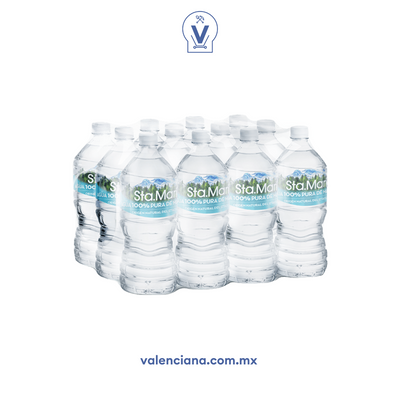 Agua Natural Santa Maria 12 Piezas de 1 lt