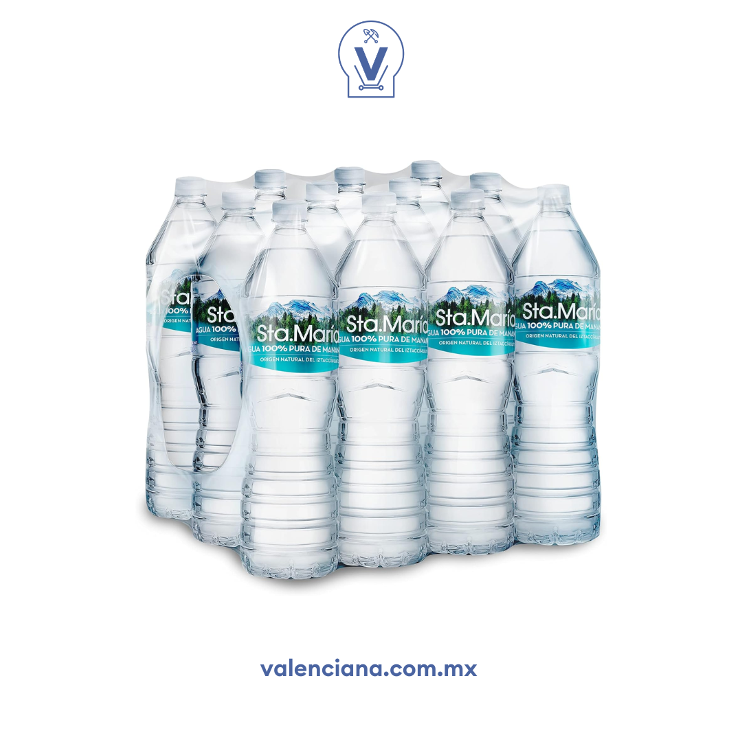 Agua Natural Santa María 1.5 lt
