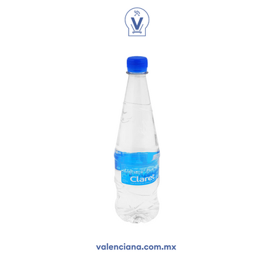 Agua Natural Claret 6 Piezas de 650 ml