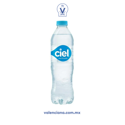Agua Natural Ciel 24 Piezas de 600 ml