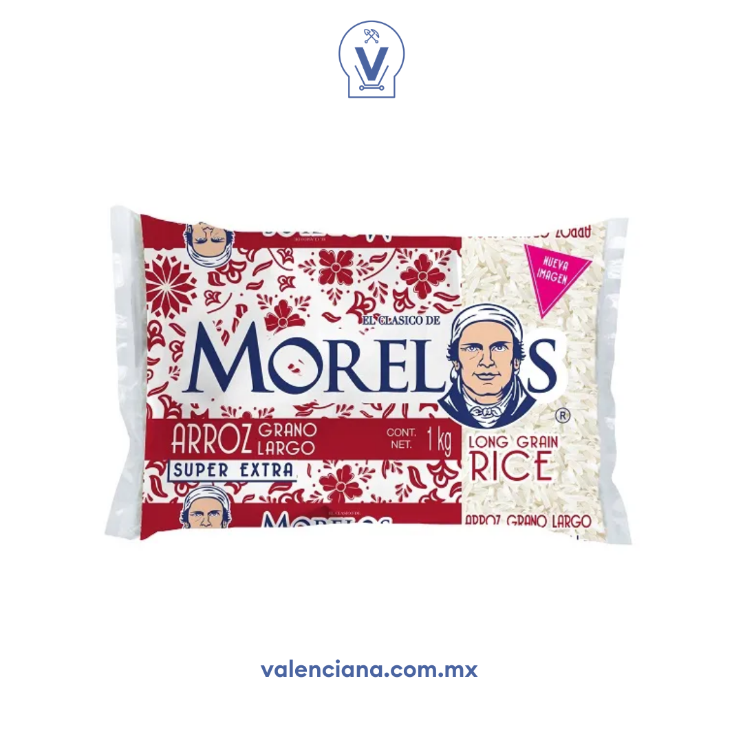 Arroz Grano Largo Morelos 1 kg