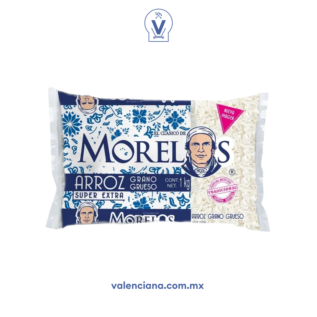 Arroz Grano Grueso Morelos 1 kg