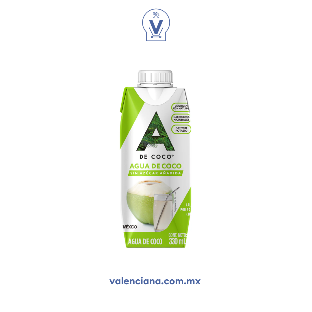 Agua de Coco A de Coco 330 ml