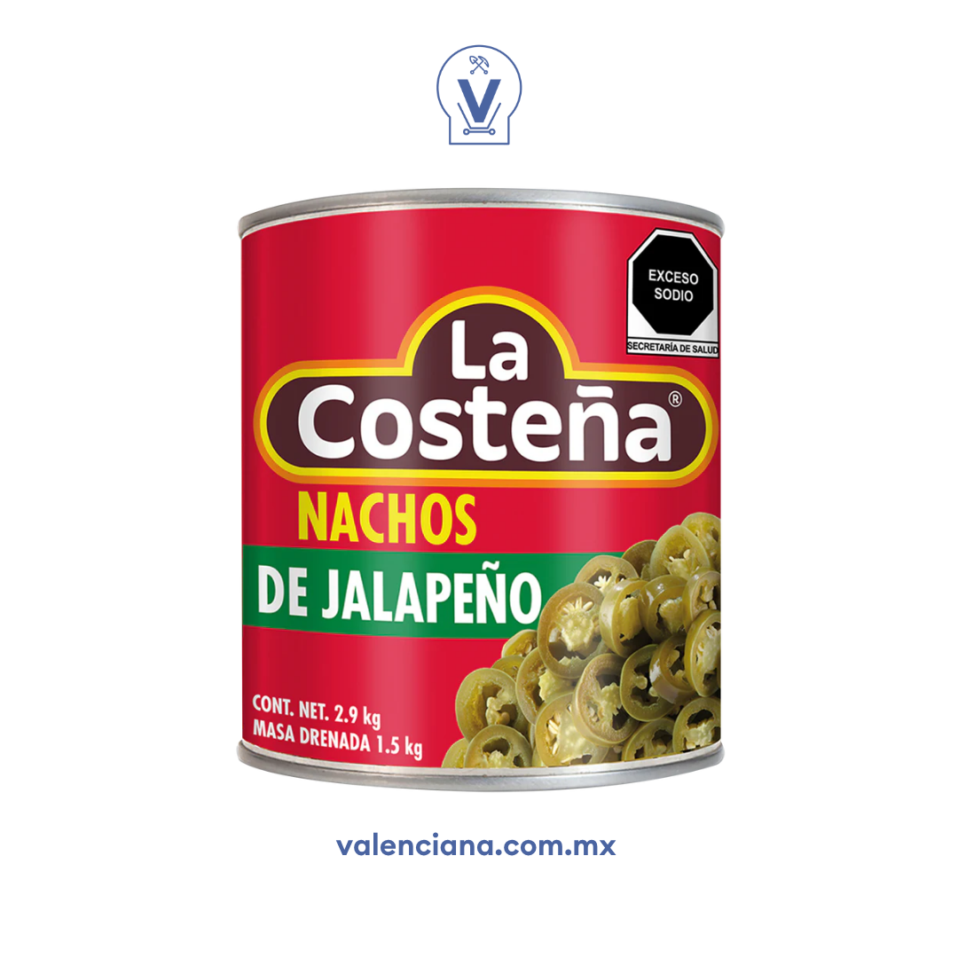 Chile Nacho La Costeña 2.9 kg