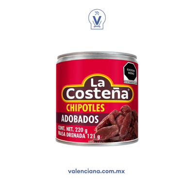 Chile Chipotle Adobado La Costeña 220 gr