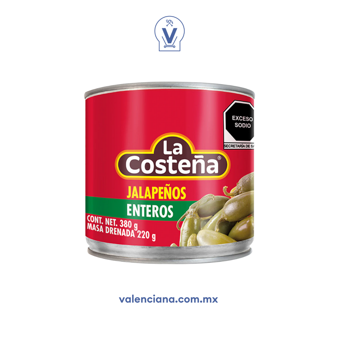 Chile Jalapeño La Costeña 380 gr