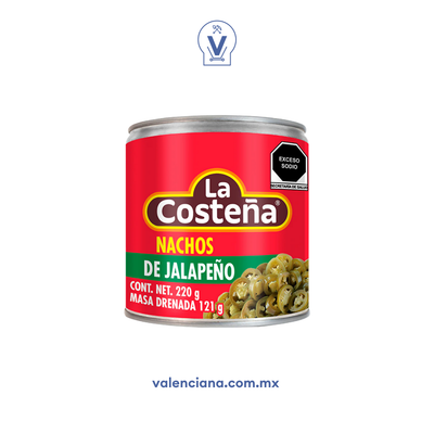 Chile Nacho de Jalapeño La Costeña 220 gr