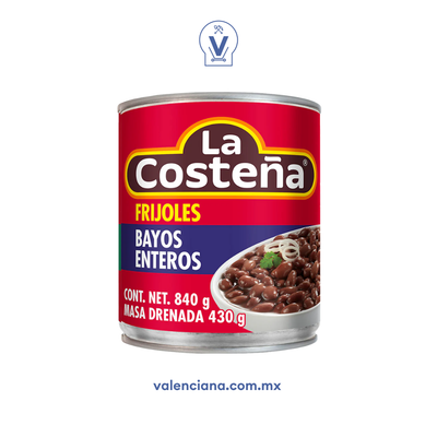 Frijoles Bayos Enteros La Costeña 840 gr