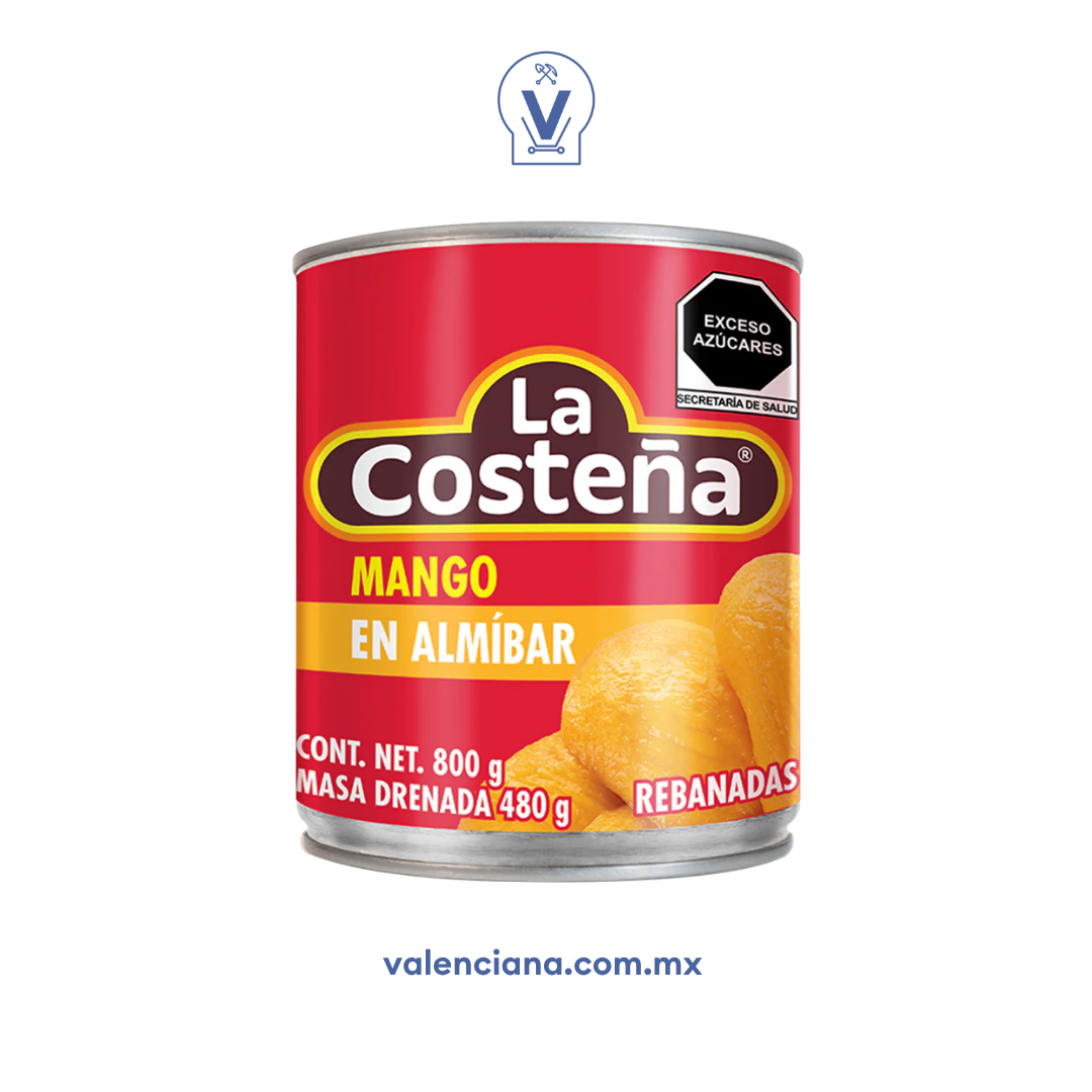 Mango Rebanado La Costeña 800 gr
