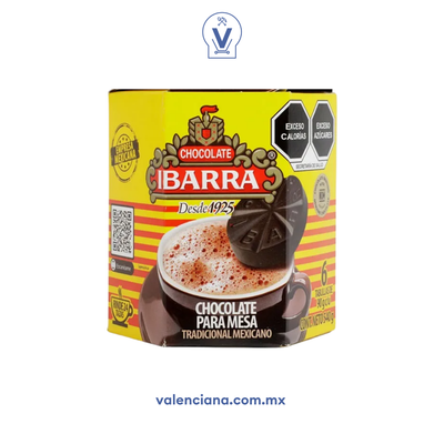 Chocolate en Tablilla Ibarra 540 gr