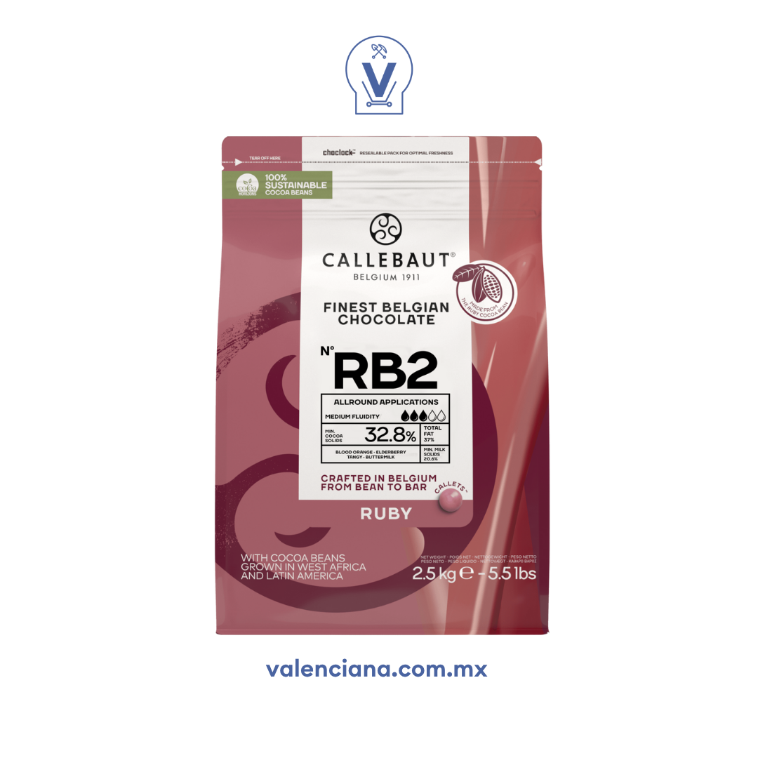 Chocolate Ruby Callebaut 2.5 kg