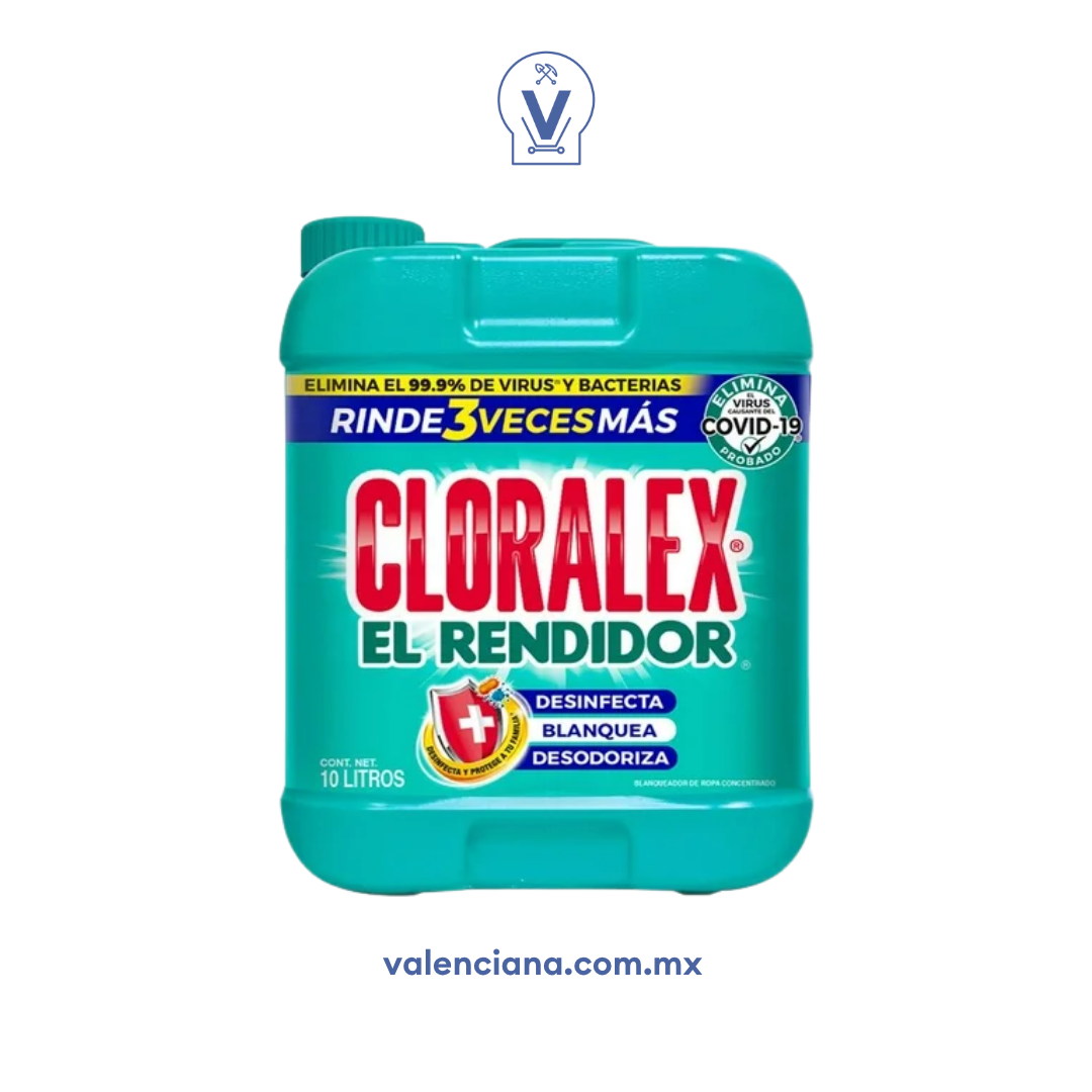 Blanqueador Cloralex 10 lt