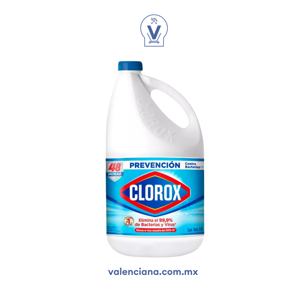 Blanqueador Clorox 3.8 lt