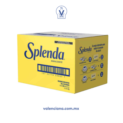Endulzante Splenda 2,000 Sobres de 1 gr
