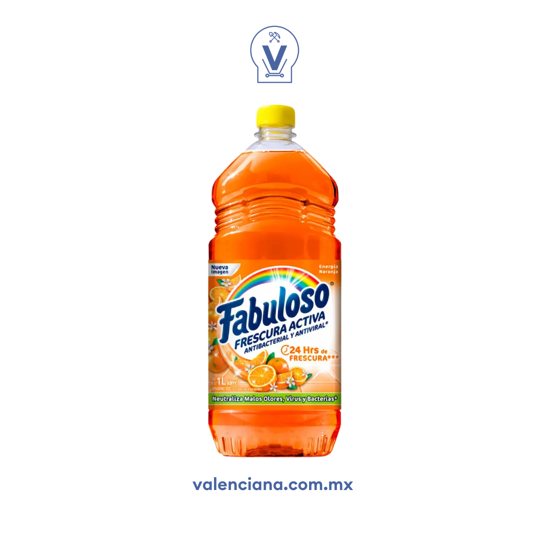 Limpiador Multiusos Energía Naranja Fabuloso 1 lt