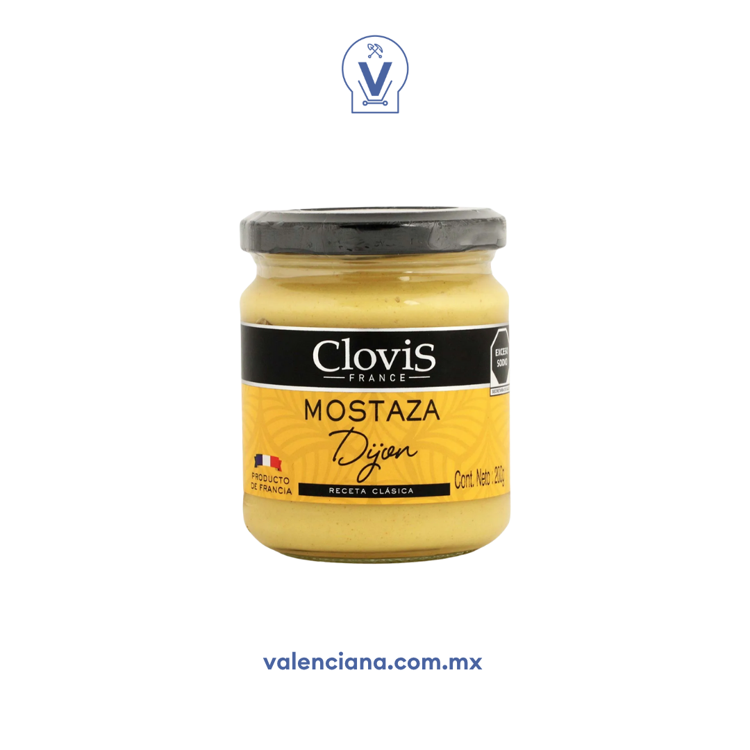 Mostaza Dijon Clovis 200 gr