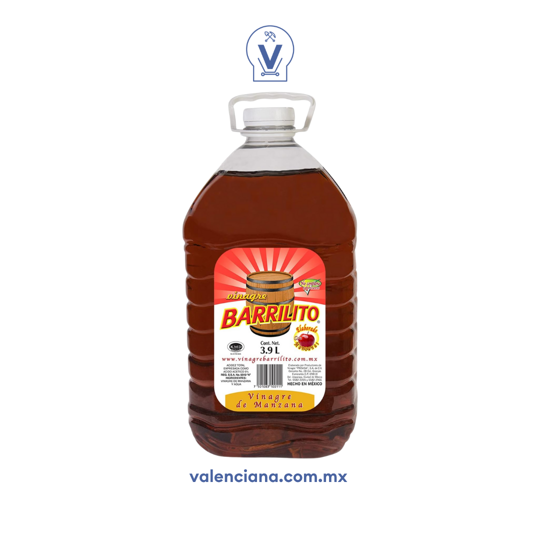 Vinagre de Manzana Barrilito 3.9 lt