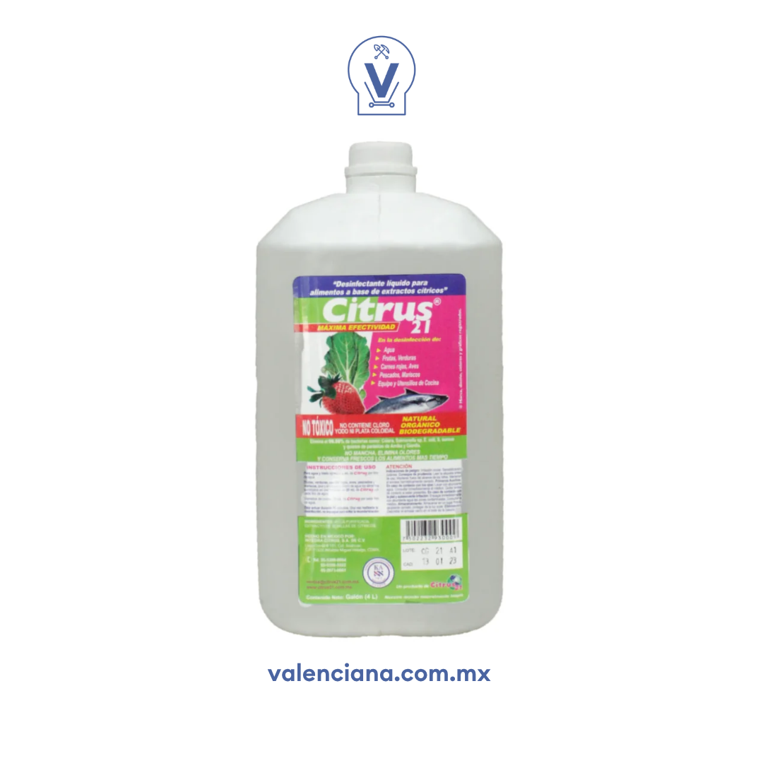 Desinfectante Citrus 4 lt