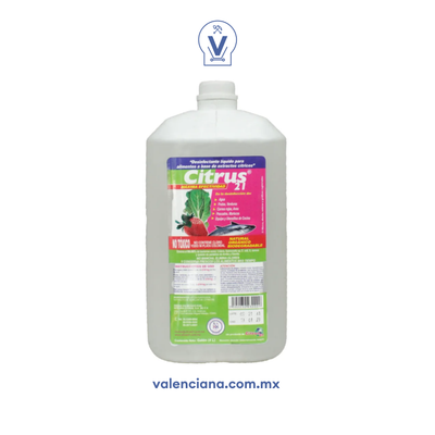 Desinfectante para Alimentos Citrus 4 lt