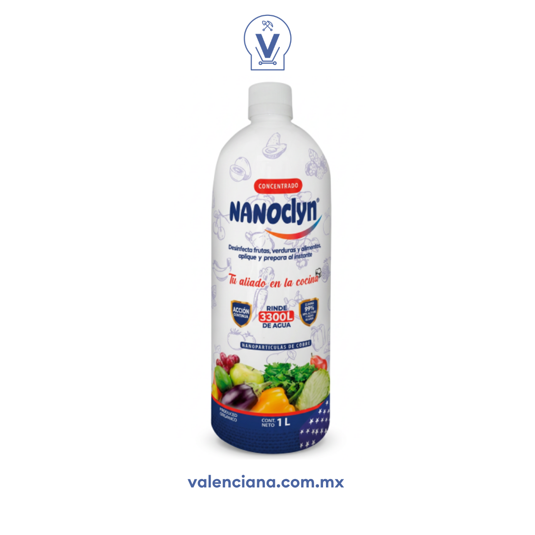 Desinfectante para Alimentos Nanoclyn 1 lt