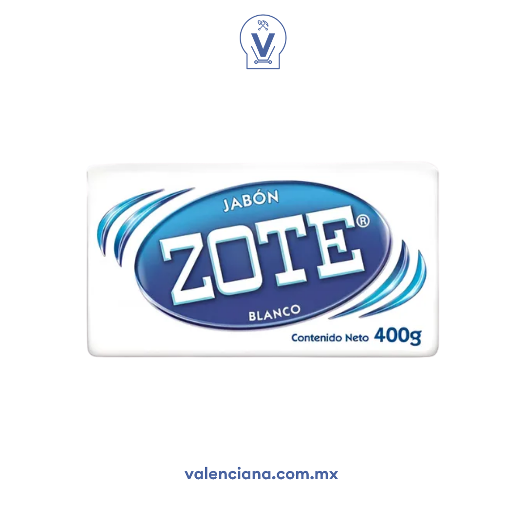 Jabón Zote Blanco 400 gr