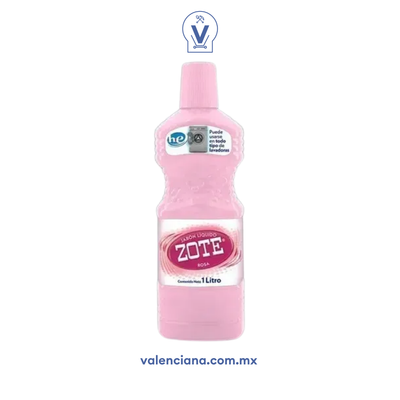 Jabón Líquido Zote Rosa 1 lt