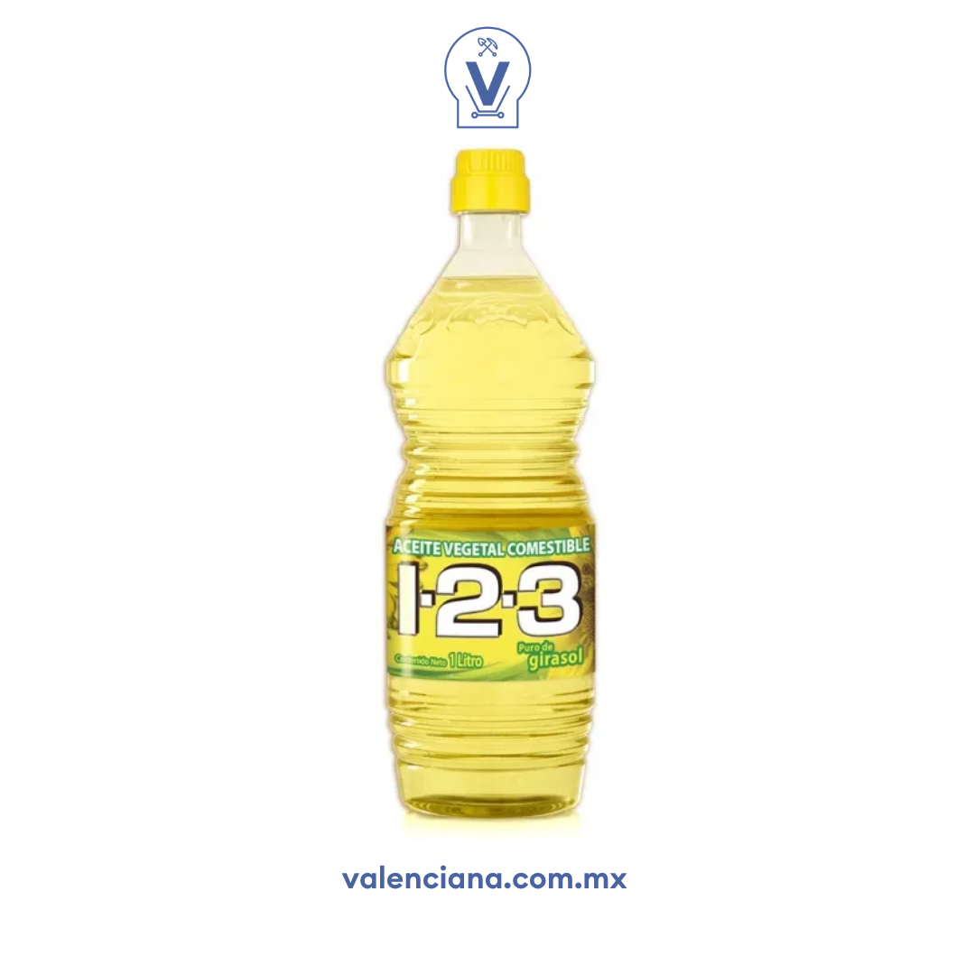 Aceite de Girasol 1-2-3 1 lt