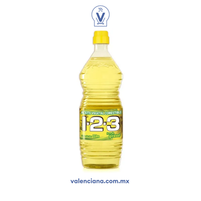 Aceite de Girasol 1-2-3 1 lt