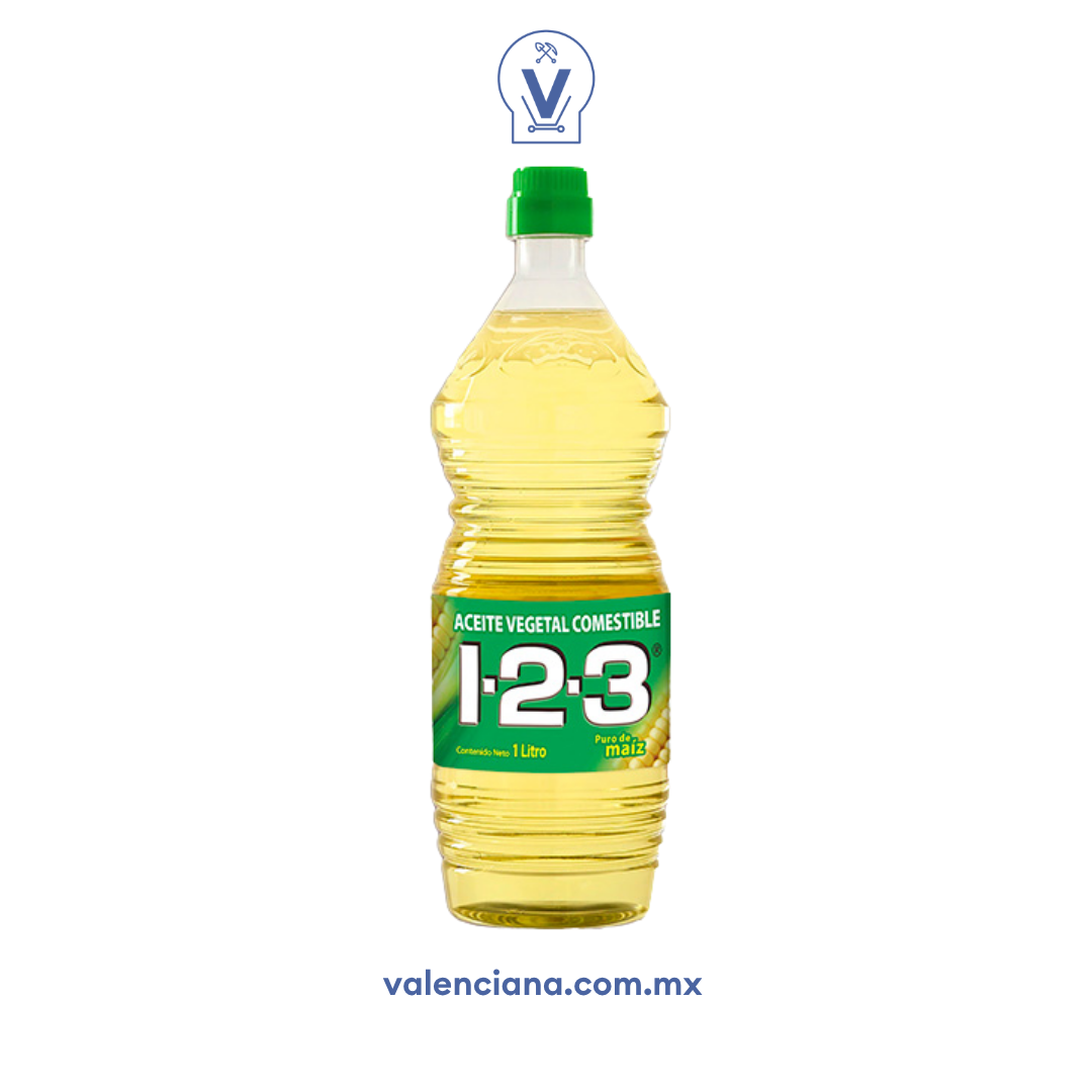 Aceite de Maíz 1-2-3 1 lt