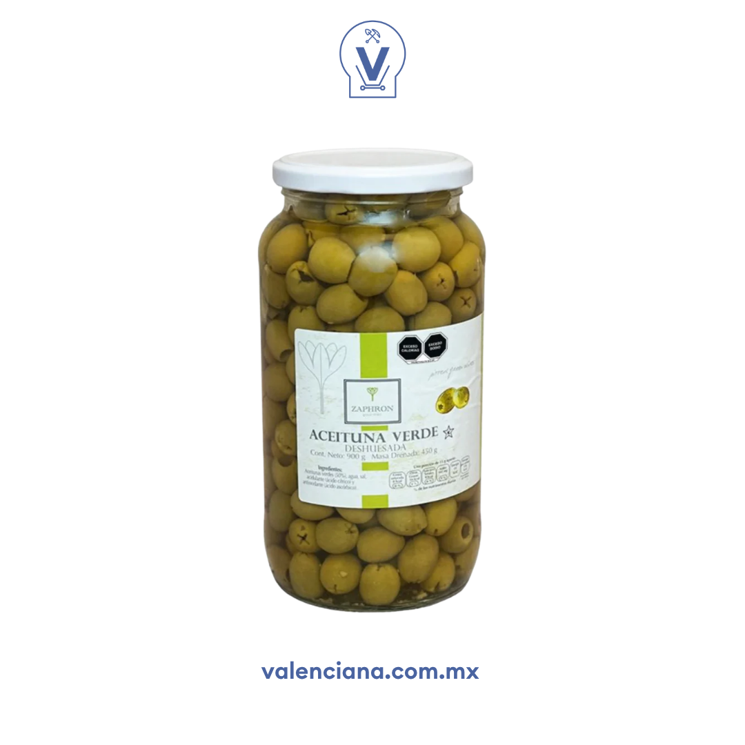 Aceitunas sin Hueso Zaphron 900 gr