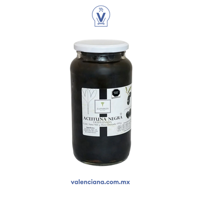 Aceitunas Negras sin Hueso Zaphron 935 gr