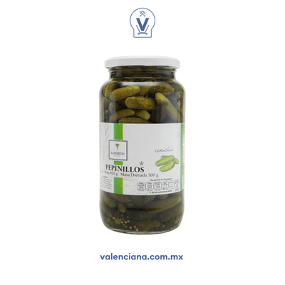Pepinillos Cornichons Zaphron 900 gr
