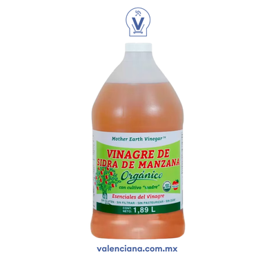 Vinagre de Sidra de Manzana Orgánico Mother Earth 1.89 lt