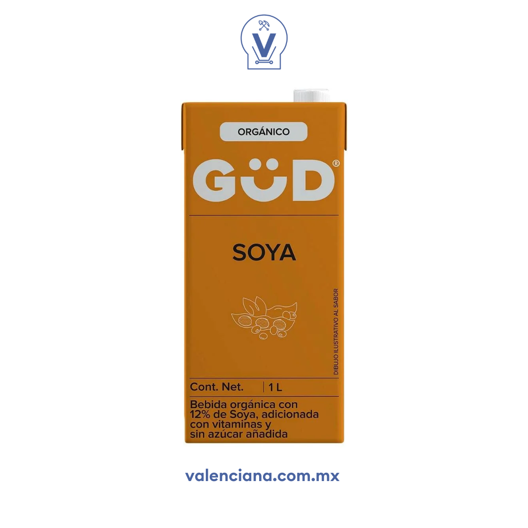 Leche de Soya Sin Azúcar Gud 1 lt