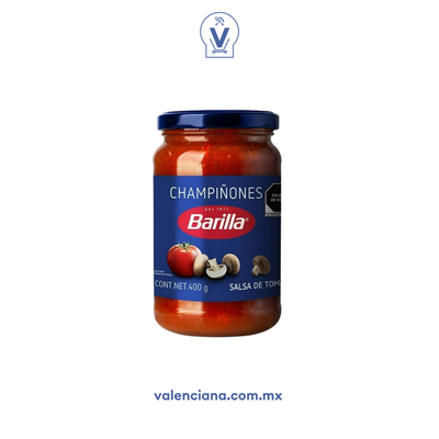 Salsa de Tomate con Champiñon Barilla 400 gr