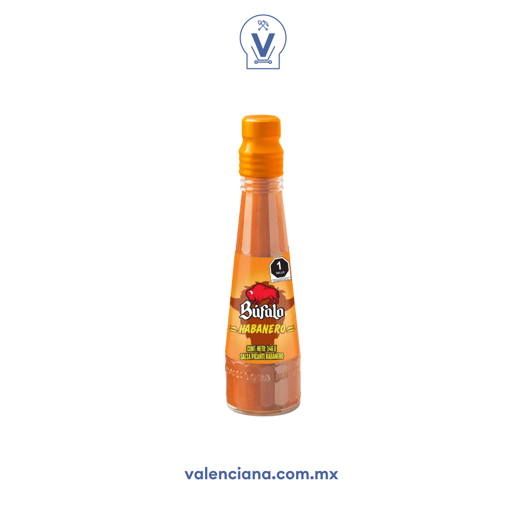 Salsa Habanera Búfalo 144 ml